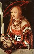 Lucas  Cranach, Judith with the Head of Holofernes